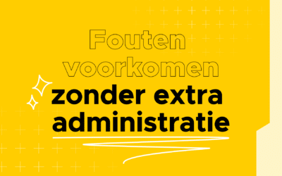 SiSa en SPUK: fouten voorkomen zonder extra administratie